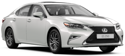 Lexus ES250 белый